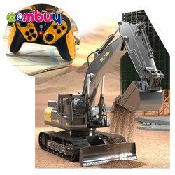 KB021878-9 KB021881 KB021887 - 15CH spray diecast bulldozing truck excavator toys remote control